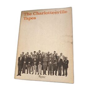 The Charlottesville Tapes 1985 Rizzoli Architecture Book First Edition Paperback